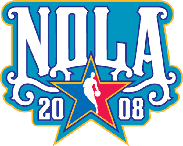 NBA All-Star Game 2008 Alternate Logo v3 iron on transfers for clothing